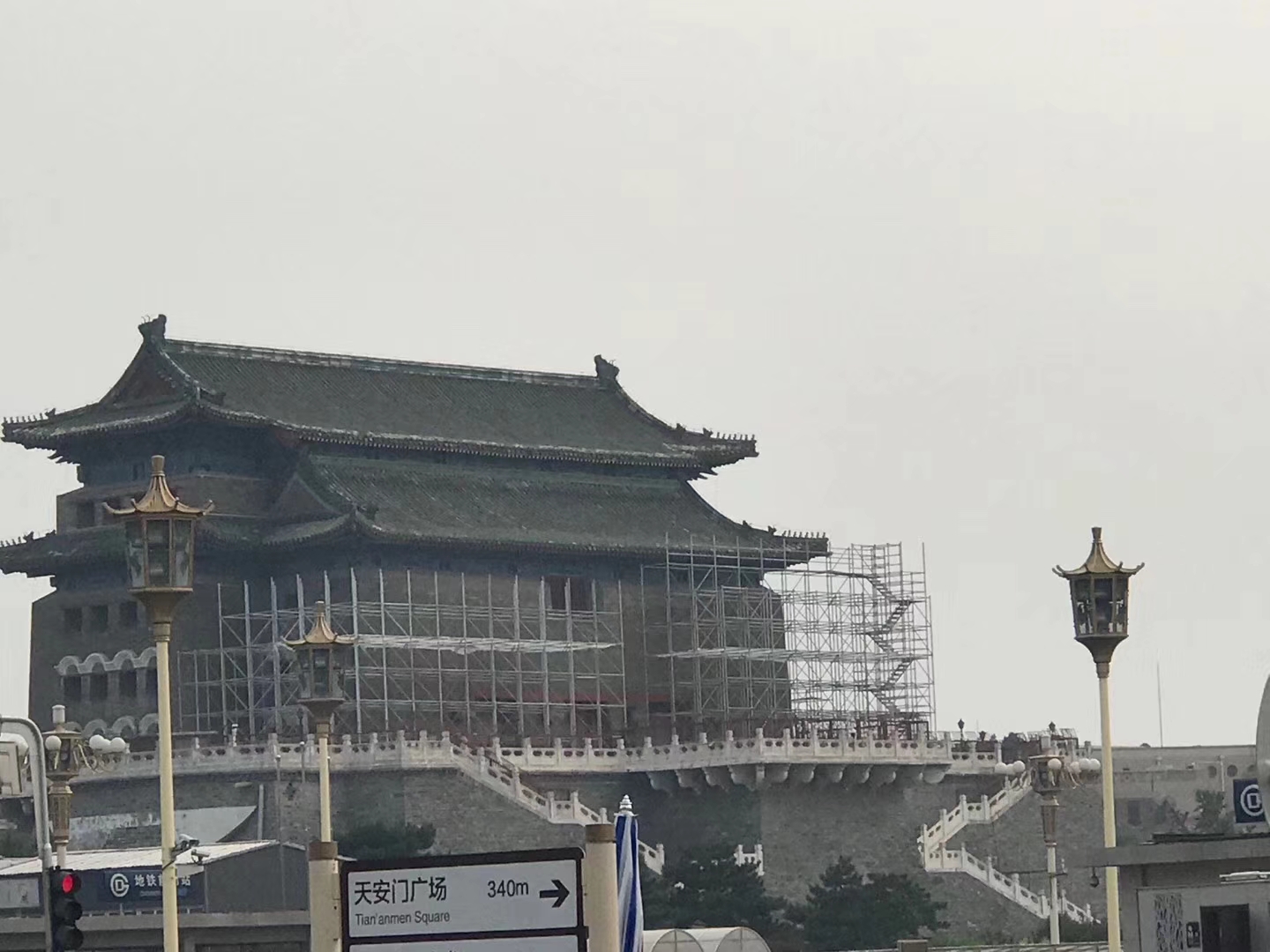 盤扣式腳手架比傳統腳手架施工周期短，效果更好！(圖1)